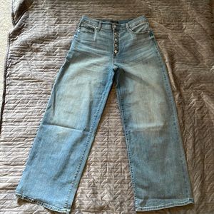 Banana Republic High Rise Wide Leg jeans